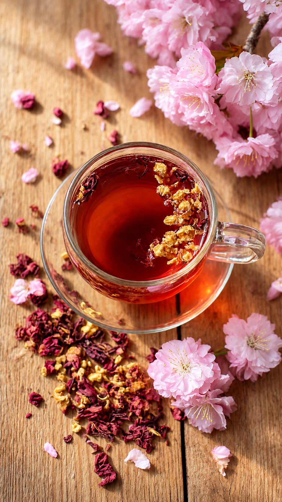Cherry Blossom Bliss Herbal Tea