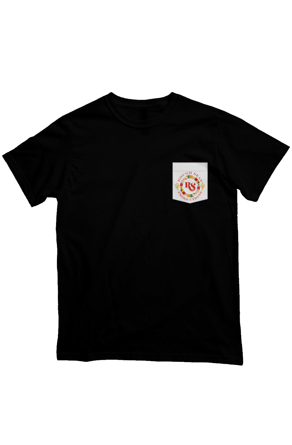 Black RSP Logo Heavyweight T Shirt Chilly Day Eco