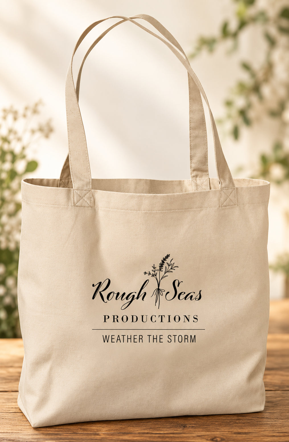 Eco Large Tote: Herb RSP Logo