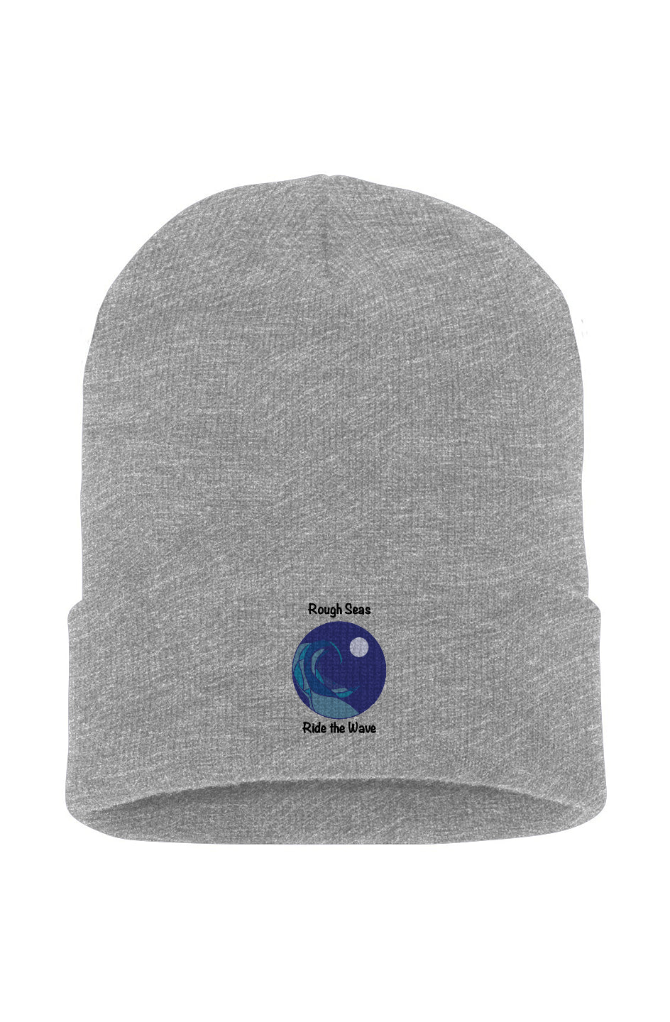 Cuffed Beanie: Wave