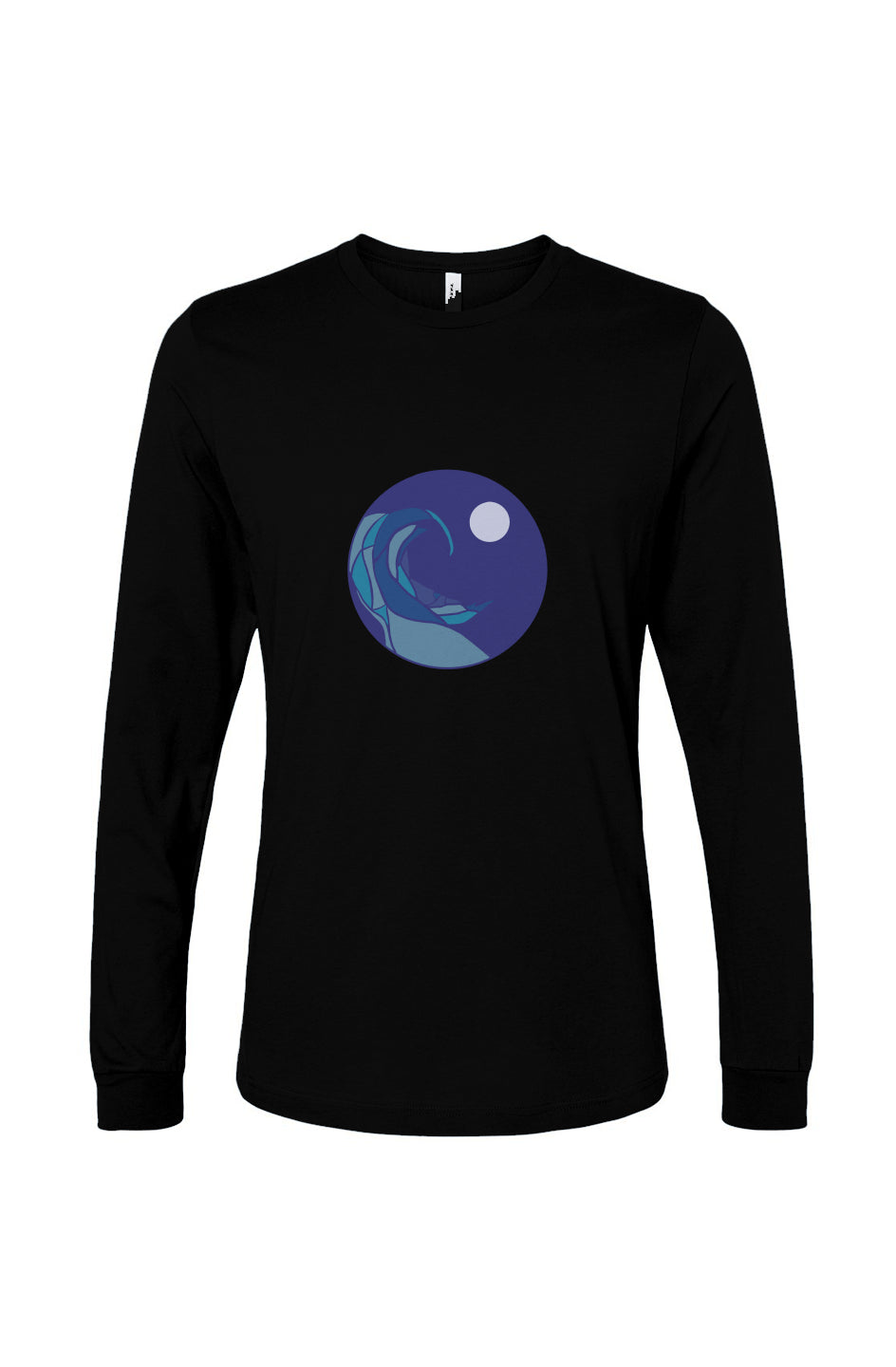 Unisex Jersey Long Sleeve Tee: Just Wave