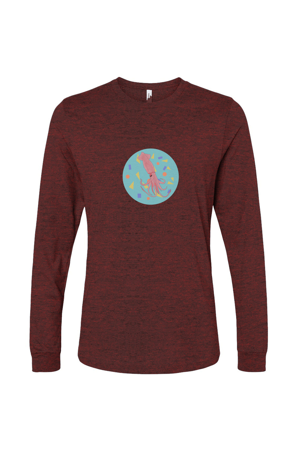 Unisex Jersey Long Sleeve Tee: Just Squid
