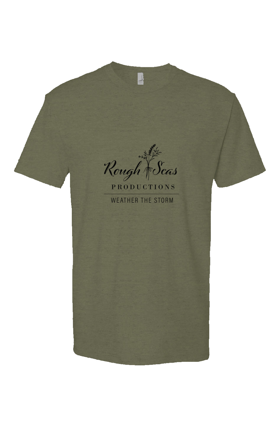 Heather Short Sleeve T shirt: Herb Logo
