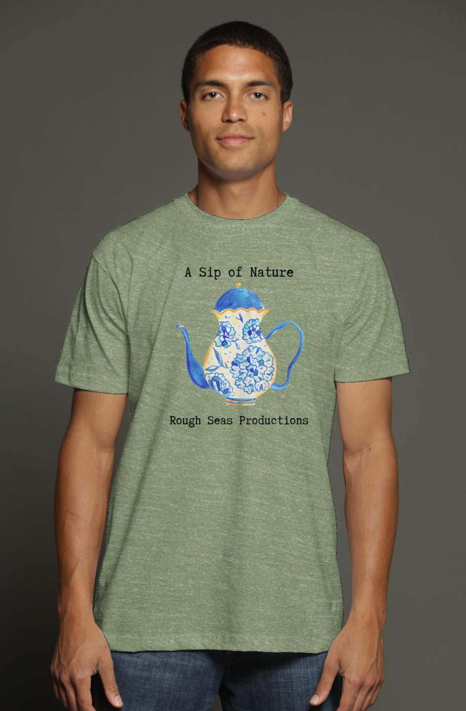 Tea Pot Tri-Blend T-Shirt