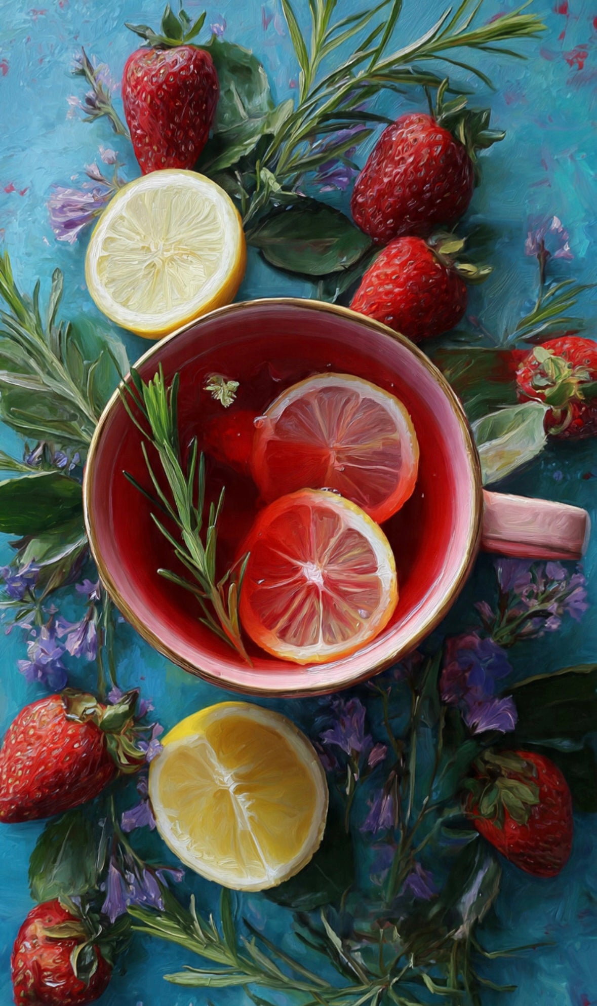 Strawberry Fields Herbal Tea
