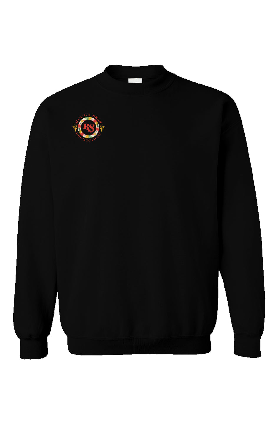 Crewneck: Coral Logo Embroidery