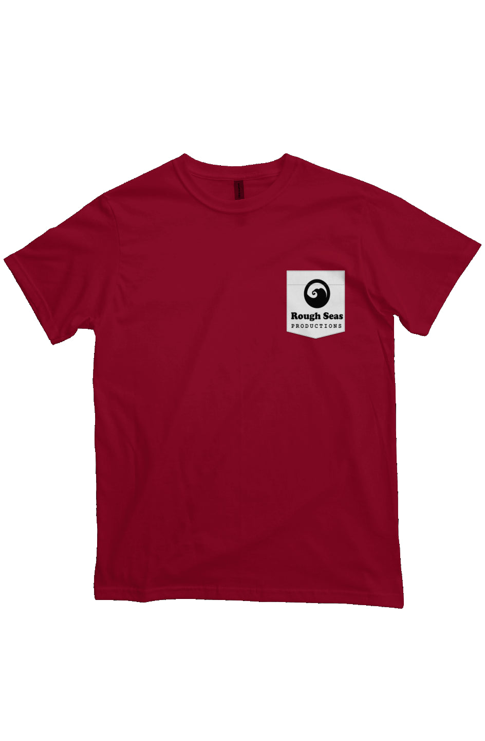 Heavyweight T Shirt: RSP Wave Logo Pocket