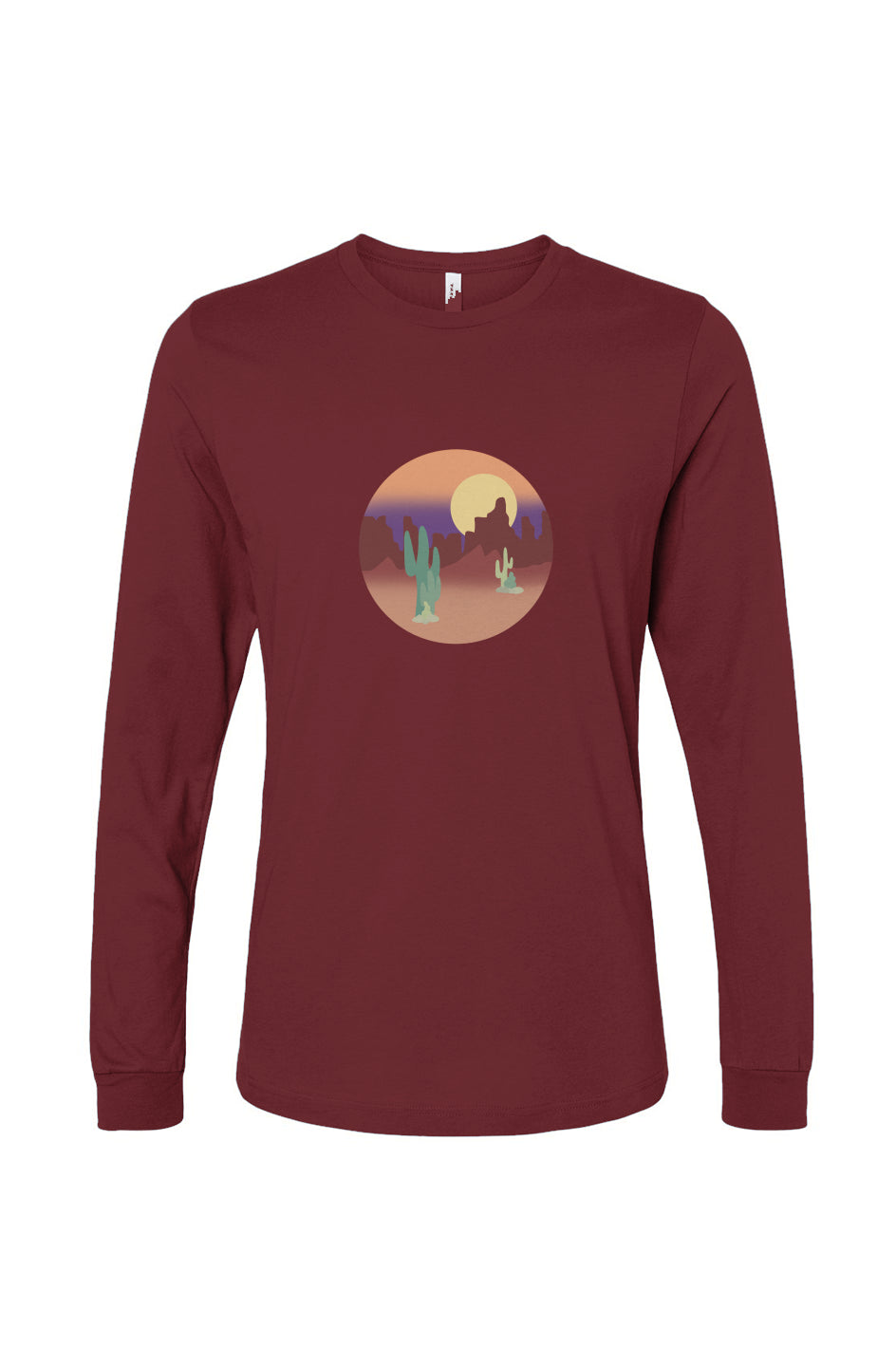 Unisex Jersey Long Sleeve Tee: Just Desert 