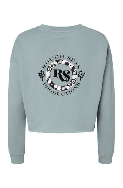 Lightweight Cropped Crewneck: RSP Logo + Casino Oc