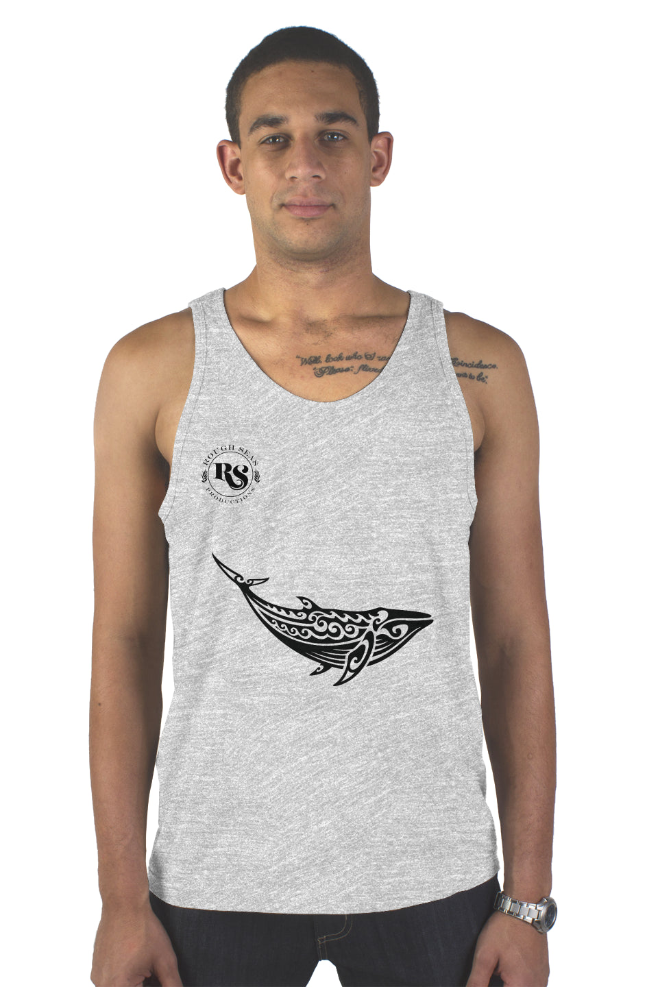 Tribal Print Whale Tank 