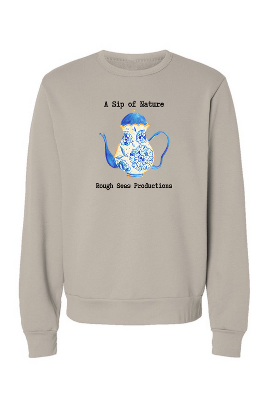 A Sip of Nature Tea Cup RSP: Sponge Fleece Sweatsh