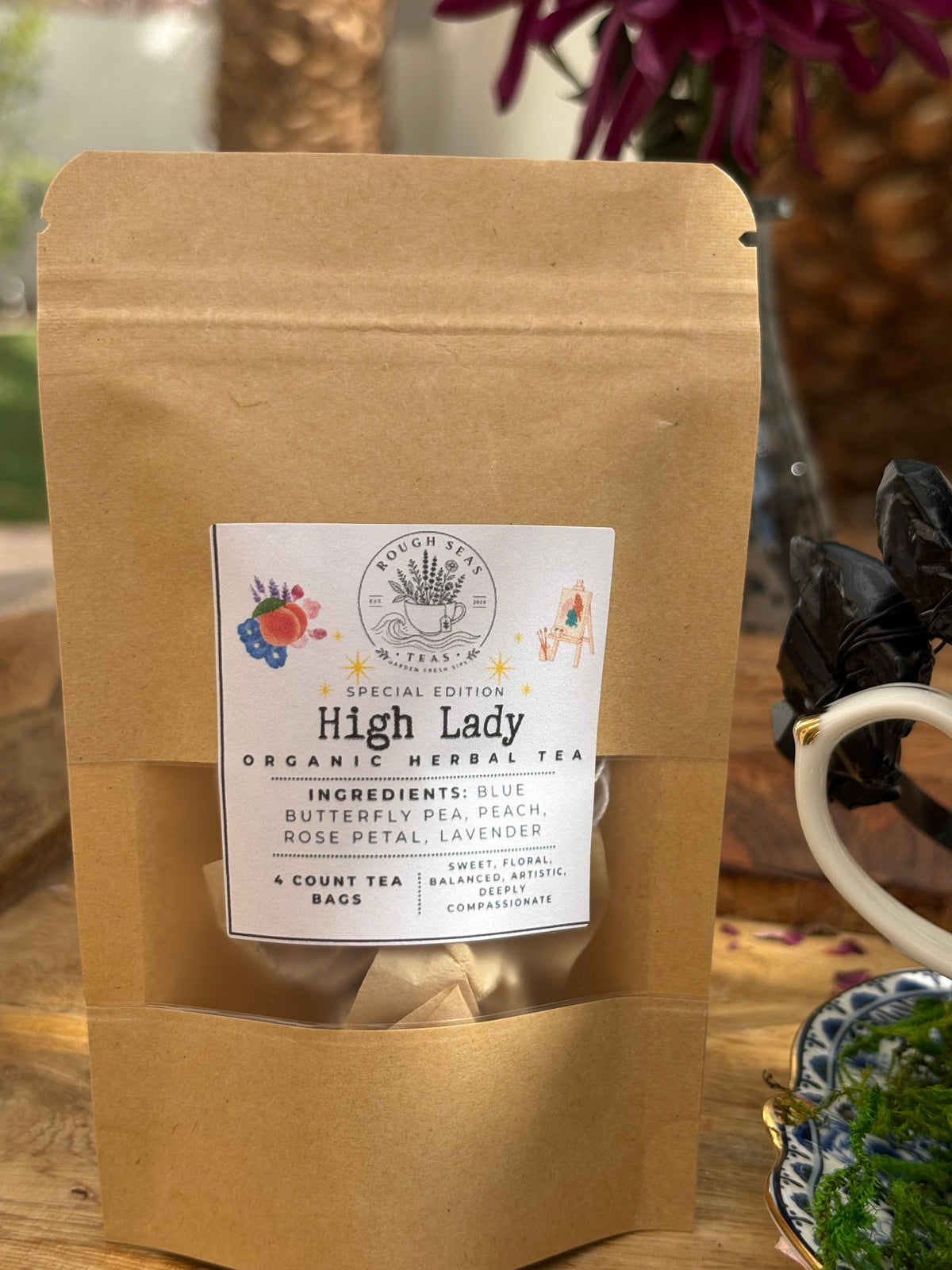 High Lady Herbal Tea: Bookish Blend