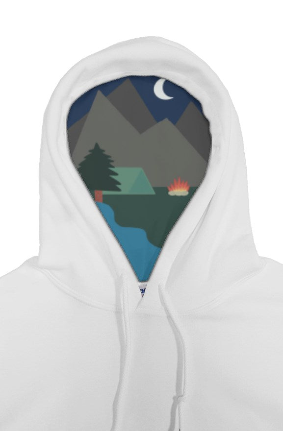Liner Hoodie: Live Without Borders